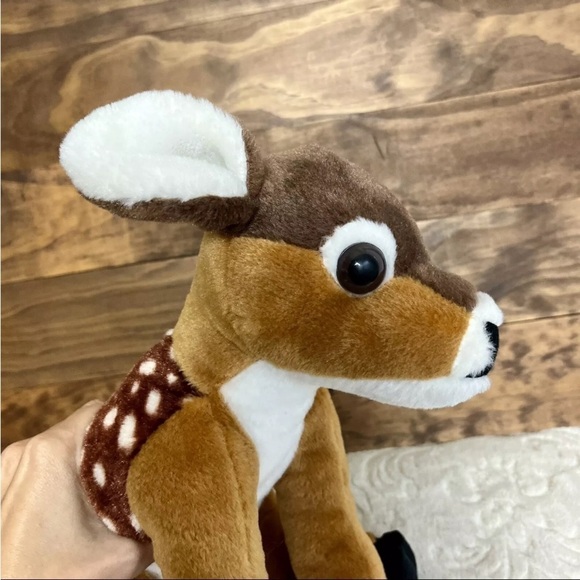 Fawn Deer Wild Republic Cuddlekins 12" Plush Realistic Spotted Baby Forest NWT - Picture 6 of 9
